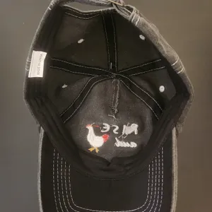 Rise and Shine Rooster Mineral Washed Black Baseball Hat thumbnail 5