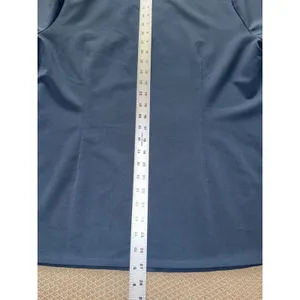 FIGS Women's Technical Collection Scrub Top Teal Short Sleeve Button Up Sz XL‎ thumbnail 7