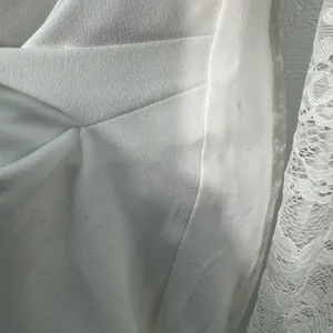 Guess Women’s White Bodycon Dress with Lace Sleeves Size 8 NWT thumbnail 5
