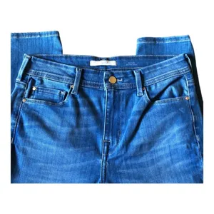 Fidelity Denim Sola Mid Rise Step Hem Ankle Jeans Perfidia Wash NWT Size 28 thumbnail 7