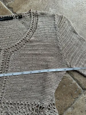 ✨BCBG crochet top thumbnail 4