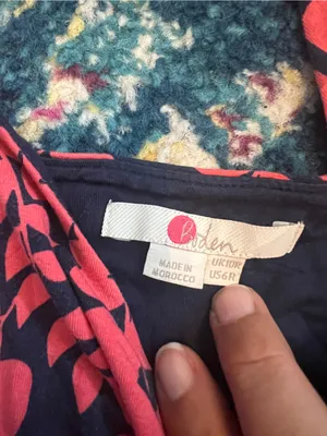Boden Willa Jersey Dress Floral Size 6 thumbnail 12