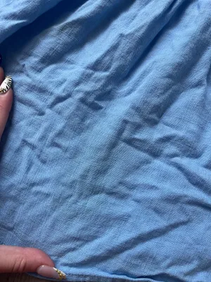 Hello Molly Dress Mini Blue Ruched thumbnail 5