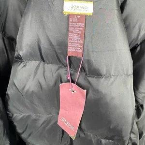 NWT Buffalo David‎ Bitton Down Parka Women's S Black Hooded Winter Coat thumbnail 5