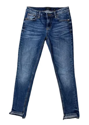 Miss Me Jeans | Women’s Step Hem Ankle Skinny‎ Mid Rise Denim Size 25 thumbnail 1
