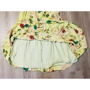 Floral Boho Maxi Dress Smocked Waist Tiered Ruffles Wedding guest Garden Party S thumbnail 10