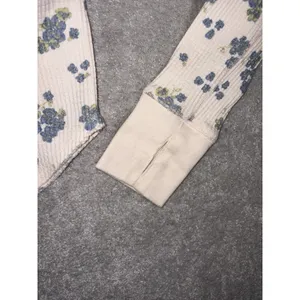 We The Free Free People Everest Floral Thermal Henley Long Sleeve Top thumbnail 4