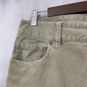 Y2K American Eagle Corduroy Pants Women 8‎ Low Rise Stretch Flare Indie Boho thumbnail 6