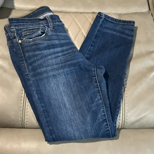 Judy Blue Dark Wash Skinny Jeans thumbnail 1