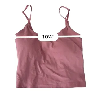 Lululemon Align Tank Top Light Support A/B Cup Size 0 Nulu Athletic Crop Pink thumbnail 7