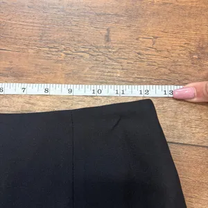 Alberto Malaki Black Mini Skirt Women's Size 2 Made in USA Minimalist Vintage thumbnail 5