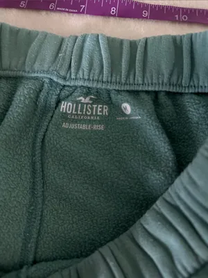 Hollister Teal Adjustable Rise Sweat Joggers thumbnail 5