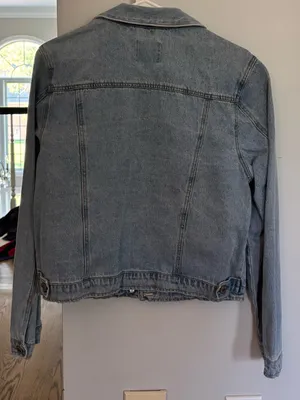 Lizard Thicket Light Blue Jean Jacket thumbnail 2