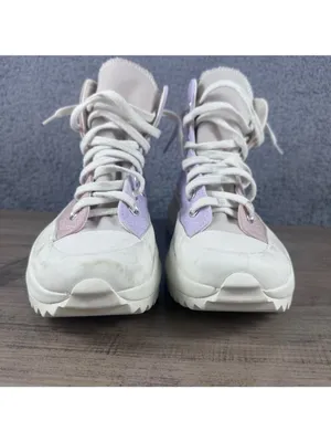 Converse Run Star Hike Womens 5 Lavender Pink Colorblock Platform Sneakers A0158 thumbnail 6