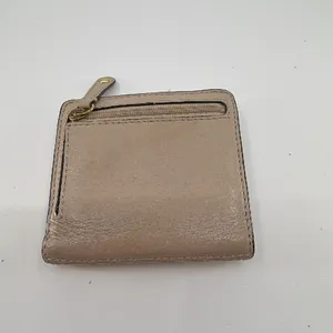 Coach Beige Leather Wallet thumbnail 3
