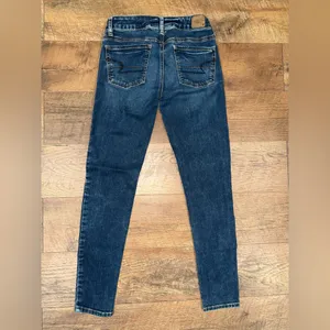 American Eagle Super Stretch Skinny Jeggings Jeans thumbnail 9