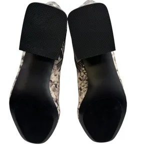 Steve‎ Madden Dynasty Snakeskin Print Boots Size 7 M Fitted Calf Stretch thumbnail 6