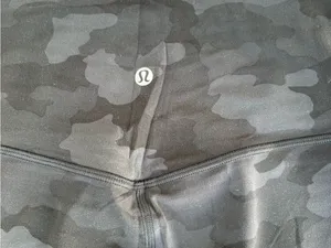 Lululemon Black Camo Align Shorts thumbnail 4