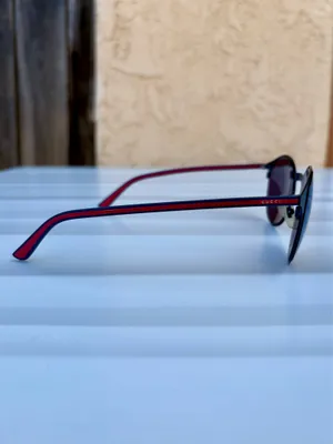 Gucci GG0504S-003 blue mirrored 52mm round unisex sunglasses thumbnail 13