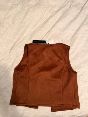 Stoosh Brown Tie Top- Boot Barn NWT thumbnail 2