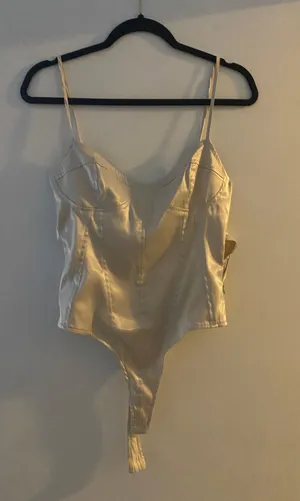 Emory Park Metallic Bodysuit thumbnail 1