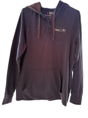 Seattle Seahawks NFL Team Apparel Hoodie L thumbnail 1