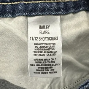 Y2K Aeropostale Low Rise Hailey Flare Jeans Boho Festival Retro Women 11/12 x 29 thumbnail 4