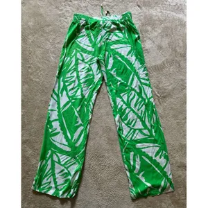 Lilly Pulitzer Women's Rayon‎ Palazzo Boom Boom Tropical Wide Leg Pants Sz Xs thumbnail 5