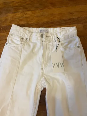 ZARA Straight Leg Jeans • Size 2 thumbnail 6