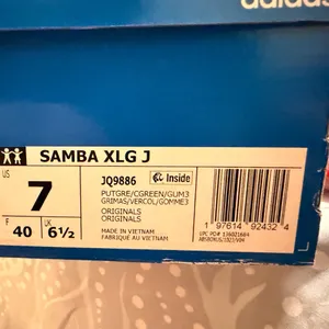 Adidas Kids samba XLG J brand new with box tags thumbnail 14