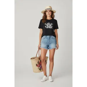 Dior Vibe Linen Blend Tee‎ Shirt in Black Size XS thumbnail 4