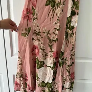 Reformation Nadira Floral Pink Maxi Dress thumbnail 10