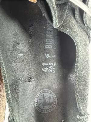 Birkenstock Buckley Black Suede Clogs Mule Shoes EU 41 Narrow thumbnail 9