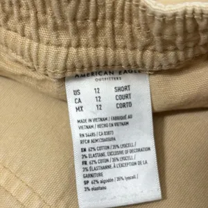 American Eagle Outfitters Tan Cargo Pants‎ size 12 thumbnail 7