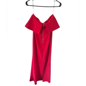 Lovers + Friends NEW Anzen Gown in Deep Red thumbnail 6