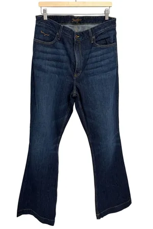 Kimes Ranch New Jennifer dark wash super flare jeans 14/34 thumbnail 1