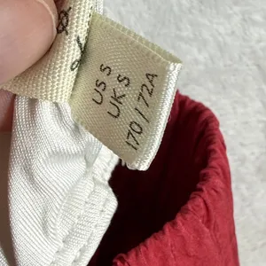 FP Movement The Way Home Shorts Red High Rise Smocked‎ Athletic Running Small thumbnail 9