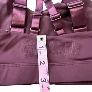 Gymshark Women's XS Purple Crossover Sports Bra Yoga Gym Activewear thumbnail 7