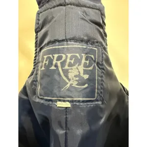 FREE Brand Women’s Vintage Insulated Navy Ski Bib Pants FitsXS thumbnail 5