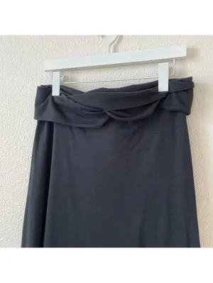 Title Nine 3 In 1 Super Skirt Black Size Small Athleisure Neutral Goth Casual thumbnail 3