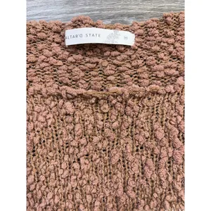 Altard State Colorblock Popcorn Knit Sweater Medium Cozy Fall Winter thumbnail 2
