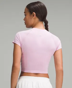 NWT Cropped Swiftly Tech Short Sleeve thumbnail 2