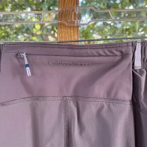 Outdoor Voices Women's Grey Active Pants Zip Ankles Size L thumbnail 4