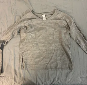 Long sleeve running top Gray Size 6 thumbnail 1