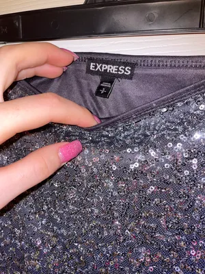 Express sequin skirt thumbnail 3