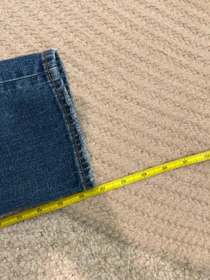 Abercrombie and Fitch the straight ankle ultra high rise jeans thumbnail 9