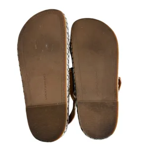 Lucky Brand Leather Sandals Women's 7M Brown Umora Platform Boho Indie Gypsy thumbnail 8