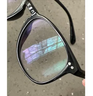 Eyebuydirect Eyeglasses Eye Glasses Frames ONLY Record 48-19-144 C2 black thumbnail 6