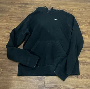 Nike Black Team Club Pullover Hoodie Sweatshirt Size XS thumbnail 1