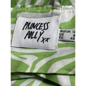 Princess Polly Miss Lexi Green Zebra Sleeveless Square Neck Bandana Tank Top 8 thumbnail 5